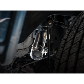 AWE 09-18 RAM 1500 5.7L (w/o Cutout) 0FG Single Side Exit Cat-Back Exhaust - Diamond Blk Tips