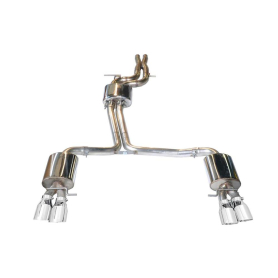 AWE Audi B8.5 S5 3.0T Touring Edition Exhaust System - Polished Silver Tips (90mm)