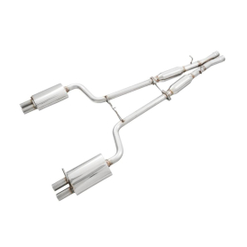 AWE Audi B7 S4 Touring Edition Exhaust - Diamond Black Tips