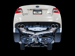 AWE 2015+ Subaru WRX VA Sedan Touring Edition Exhaust - Diamond Black Tips (102mm)