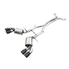 AWE 16-19 Chevy Camaro SS Res Cat-Back Exhaust -Touring Edition (Quad Diamond Black Tips)