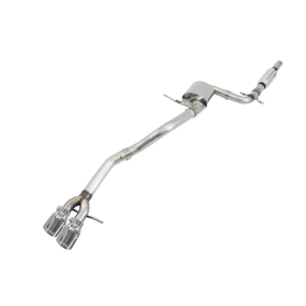 AWE Mk5 Jetta Mk6 Sportwagen 2.5L Track Edition Exhaust - Polished Silver Tips