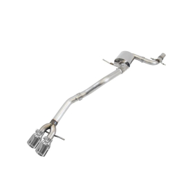 AWE Mk6 GLI 2.0T - Mk6 Jetta 1.8T Track Edition Exhaust - Polished Silver Tips