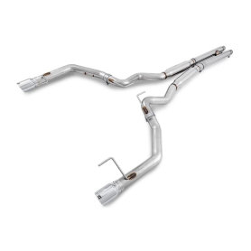 AWE S550 Mustang GT Cat-back Exhaust - Track Edition (Chrome Silver Tips)
