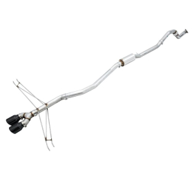 AWE 2016+ Honda Civic Si Track Edition Exhaust w/Front Pipe & Dual Diamond Black Tips