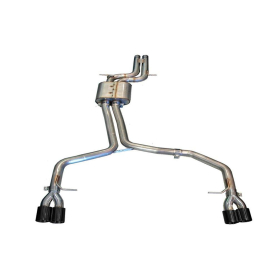 AWE Audi B8 S5 4.2L Track Edition Exhaust System - Polished Silver Tips