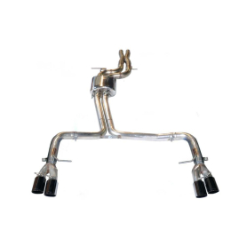 AWE Audi B8 / B8.5 S4 3.0T Track Edition Exhaust - Diamond Black Tips (90mm)