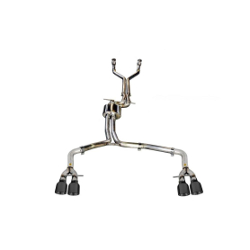 AWE Audi C7 / C7.5 S7 4.0T Track Edition Exhaust - Diamond Black Tips