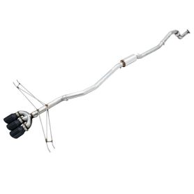 AWE 2016+ Honda Civic Si Track Edition Exhaust w/Front Pipe & Triple Diamond Black Tips
