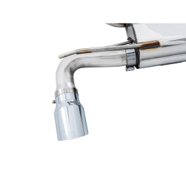 AWE Ford Focus RS SwitchPath Cat-back Exhaust - Chrome Silver Tips