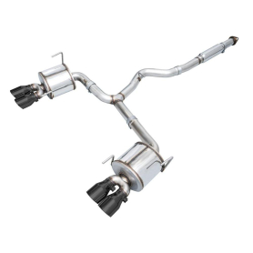 AWE Touring Edition Exhaust for VB Subaru WRX - Diamond Black Tips