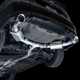 AWE Touring Edition Exhaust for FE1 Civic Si/DE4 Acura Integra - Chrome Silver