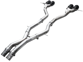AWE Track Edition Exhaust for BMW G87 M2 - Diamond Black Tips