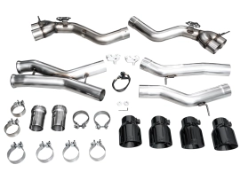 AWE Track Edition Exhaust for BMW G87 M2 - Diamond Black Tips