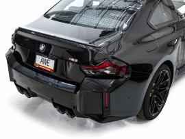 AWE Track Edition Exhaust for BMW G87 M2 - Diamond Black Tips
