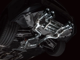 AWE SwitchPath Exhaust for BMW G87 M2 - Chrome Silver Tips