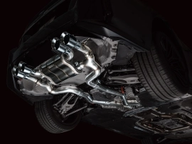 AWE SwitchPath Exhaust for BMW G87 M2 - Chrome Silver Tips