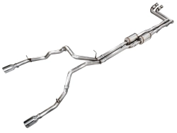 AWE 0FG Catback Exhaust for 2025+ RAM 1500 3.0TT Standard and High Output - Chrome Silver Tips