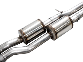 AWE 0FG Catback Exhaust for 2025+ RAM 1500 3.0TT Standard and High Output - Chrome Silver Tips