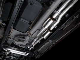 AWE 0FG Catback Exhaust for 2025+ RAM 1500 3.0TT Standard and High Output - Chrome Silver Tips