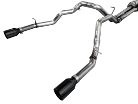 AWE 0FG Catback Exhaust for 2025+ RAM 1500 3.0TT Standard and High Output - Diamond Black Tips