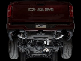 AWE 0FG Catback Exhaust for 2025+ RAM 1500 3.0TT Standard and High Output - Diamond Black Tips