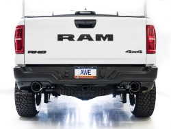 AWE 0FG Catback Exhaust for RAM RHO - Chrome Silver Tips