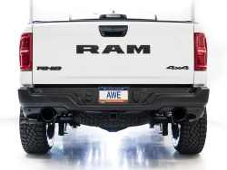 AWE 0FG Catback Exhaust for RAM RHO - Diamond Black Tips