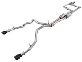 AWE 0FG Catback Exhaust for RAM RHO - Diamond Black Tips