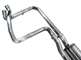 AWE 0FG Catback Exhaust for RAM RHO - Diamond Black Tips