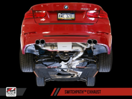 AWE Exhaust Suite for BMW F3X N20/N26 328i/428i (Quad Outlet)