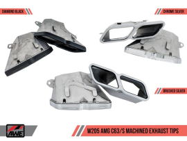 AWE Exhaust Suite for 2015-2018 Mercedes-Benz W205 AMG C63/S - No Tips