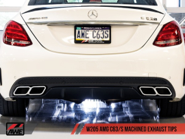 AWE Exhaust Suite for 2015-2018 Mercedes-Benz W205 AMG C63/S - No Tips
