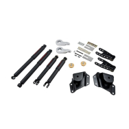 BELLTECH 654ND LOWERING KIT W/ ND2 SHOCKS (FRONT TORSION BAR SUSPENSION ONLY)