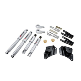 BELLTECH 654SP LOWERING KIT W/ SP SHOCKS (FRONT TORSION BAR SUSPENSION ONLY)