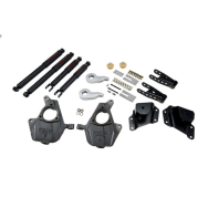 BELLTECH 656ND LOWERING KIT W/ ND2 SHOCKS (FRONT TORSION BAR SUSPENSION ONLY)