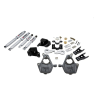 BELLTECH 661SP LOWERING KIT W/ SP SHOCKS (FRONT TORSION BAR SUSPENSION ONLY)