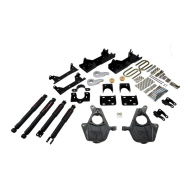 BELLTECH 662ND LOWERING KIT W/ ND2 SHOCKS (FRONT TORSION BAR SUSPENSION ONLY)