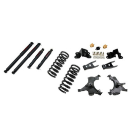 BELLTECH 687ND LOWERING KIT W/ NITRO DROP 2 SHOCKS
