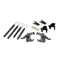 BELLTECH 704ND LOWERING KIT W/ NITRO DROP 2 SHOCKS