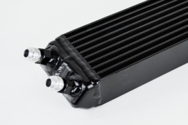 CSF Universal Dual-Pass internal/external Oil Cooler - 22.0in L x 5.0in H x 2.25in W