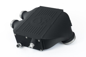 CSF F8X M3 / M4 / M2 Comp Top Mount Charge-Air-Cooler - Crinkle Black Finish