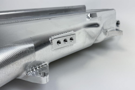 CSF BMW Gen 1 B58 Charge Air Cooler Manifold - Raw Billet