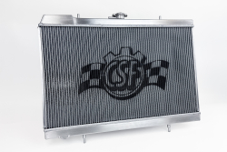 CSF High-Performance All-Aluminum Radiator for Nissan R32 Skyline GT-R - Silver