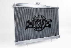 CSF High-Performance All-Aluminum Radiator for Nissan R33 Skyline GT-R - Silver