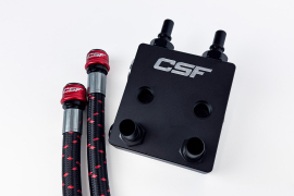 CSF Ford Bronco 2.7L External Transmission Oil Cooler Kit