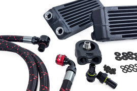 CSF FL5 Civic Type R High-Performance Dual Engine Oil Cooler Kit