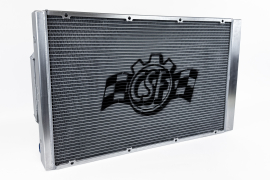 CSF Motorsport Dual-Pass Radiator with Shroud + 14" SPAL brushless fans & harnesses