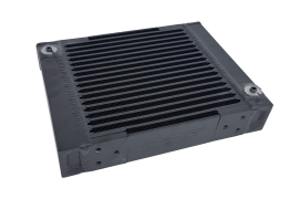 CSF Universal Large Single-Pass Oil Cooler / M22 x 1.5 / 12.0L x 9.33H x 2.16W