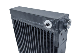 CSF Universal Large Single-Pass Oil Cooler / M22 x 1.5 / 12.0L x 9.33H x 2.16W